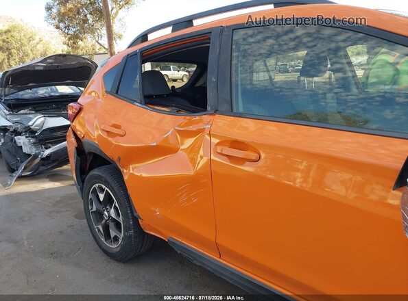 JF2GTADC9JH234481 2018 SUBARU CROSSTREK Orange 