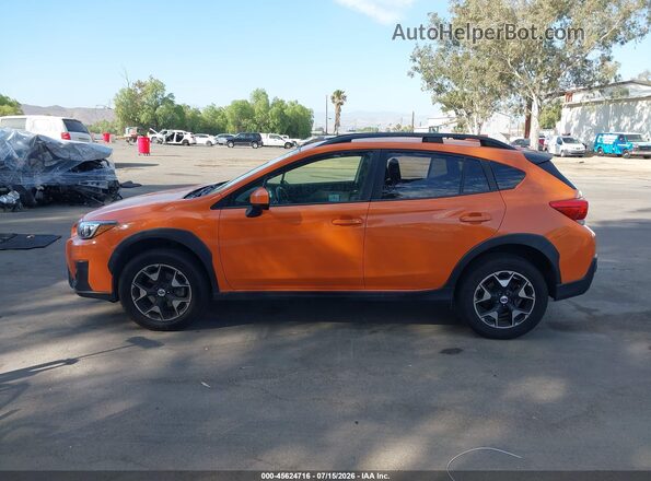 JF2GTADC9JH234481 2018 SUBARU CROSSTREK Orange Vista interior de 360 grados