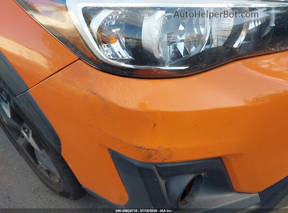 JF2GTADC9JH234481 2018 SUBARU CROSSTREK Orange 