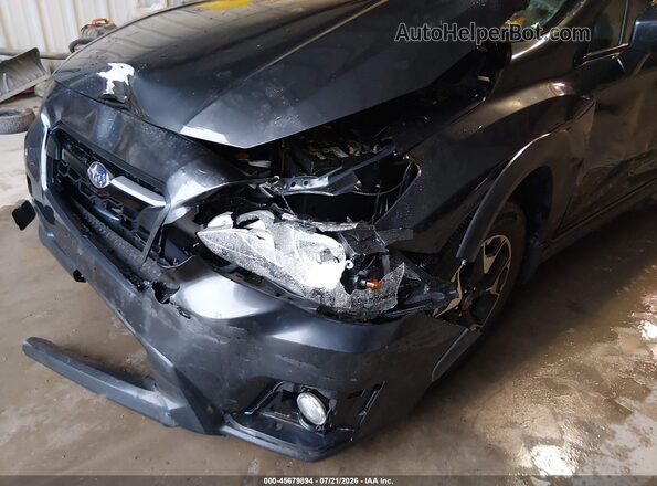 JF2GTADC9JH273782 2018 SUBARU CROSSTREK Gray წინა ხედი