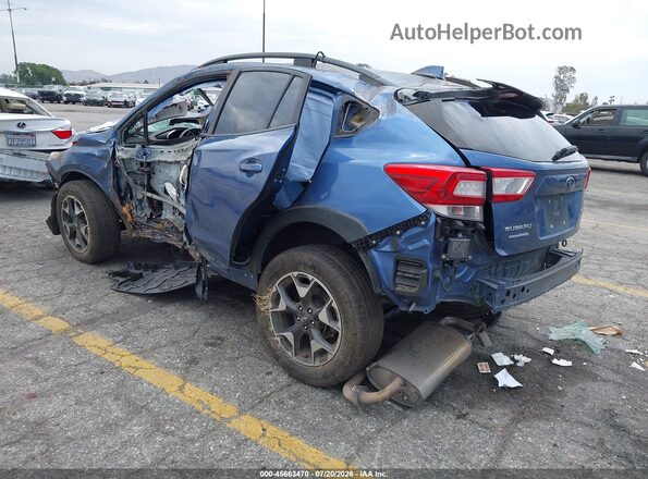 JF2GTADC9K8271869 2019 SUBARU CROSSTREK Blue Հետևի ձախ