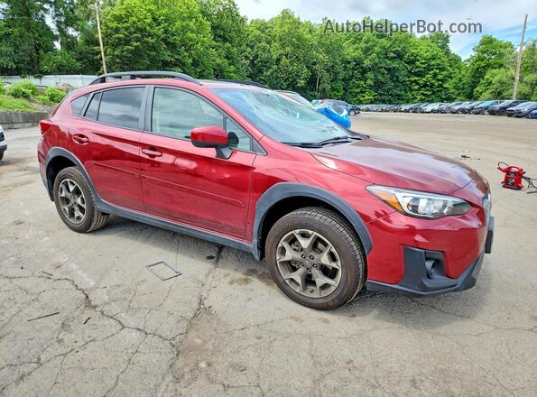 JF2GTADC9K8355139 2019 SUBARU CROSSTREK Red წინა მარჯვენა
