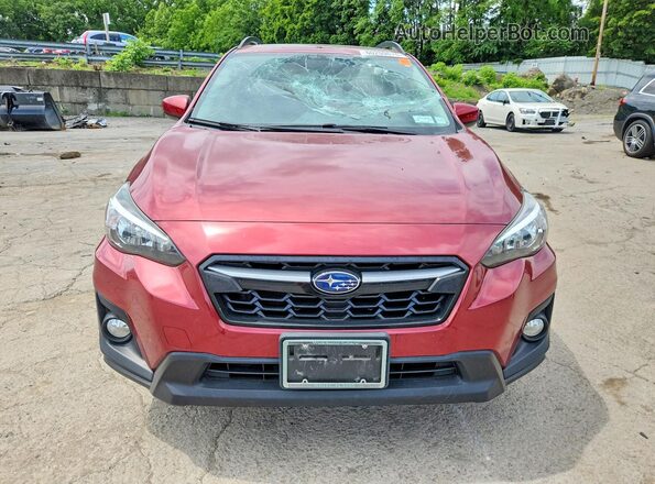 JF2GTADC9K8355139 2019 SUBARU CROSSTREK Red წინა ხედი