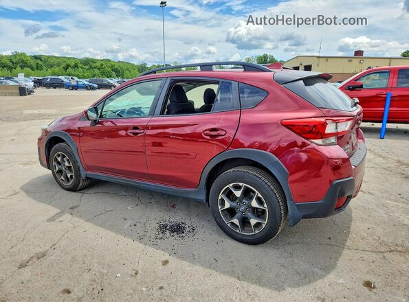 JF2GTADC9K8355139 2019 SUBARU CROSSTREK Red უკანა მარცხენა