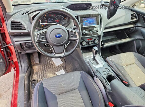 JF2GTADC9K8355139 2019 SUBARU CROSSTREK Red წინა პანელის ხედი