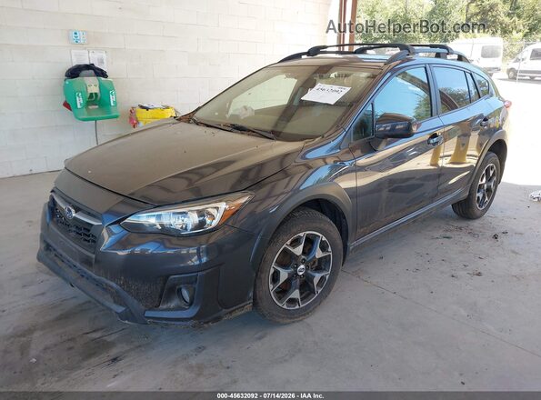 JF2GTADCXJ8254836 2018 SUBARU CROSSTREK Blue Передня ліва чверть