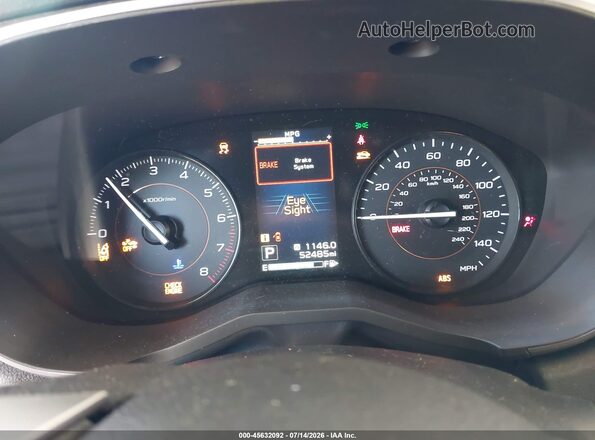 JF2GTADCXJ8254836 2018 SUBARU CROSSTREK Blue Вид задніх сидінь
