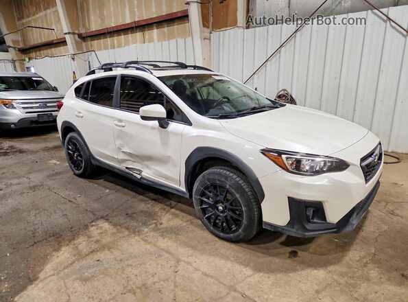 JF2GTADCXJH269434 2018 SUBARU CROSSTREK White Передня права чверть
