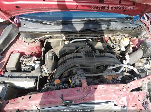 JF2GTAEC0K8276425 2019 SUBARU CROSSTREK Red Հետևի տեսք