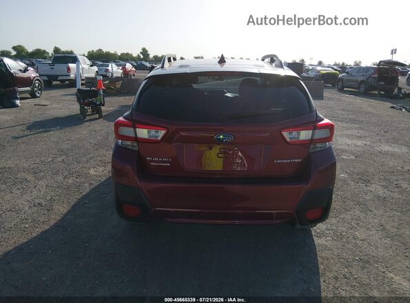 JF2GTAEC0K8276425 2019 SUBARU CROSSTREK Red 
