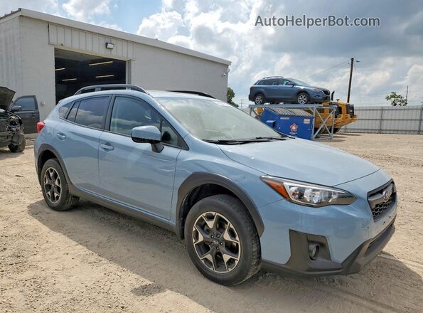 JF2GTAEC0KH259799 2019 SUBARU CROSSTREK Blue Przód prawy