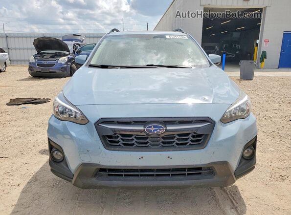 JF2GTAEC0KH259799 2019 SUBARU CROSSTREK Blue Widok z przodu