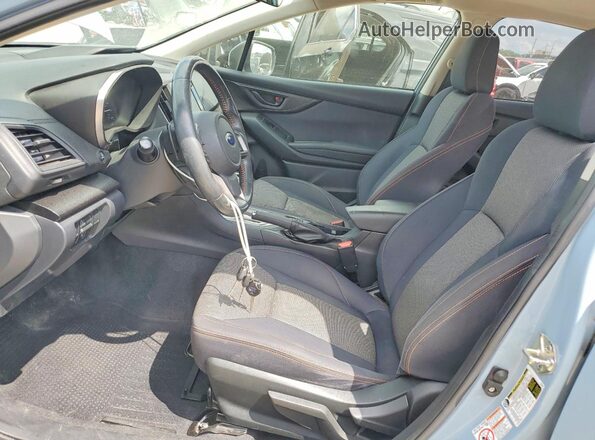JF2GTAEC0KH259799 2019 SUBARU CROSSTREK Blue Widok wnętrza z przodu