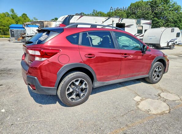 JF2GTAEC0KH352046 2019 SUBARU CROSSTREK Красный Задняя правая четверть
