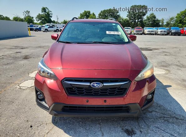 JF2GTAEC0KH352046 2019 SUBARU CROSSTREK Красный Вид спереди