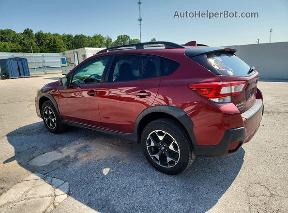 JF2GTAEC0KH352046 2019 SUBARU CROSSTREK Красный Задняя левая четверть