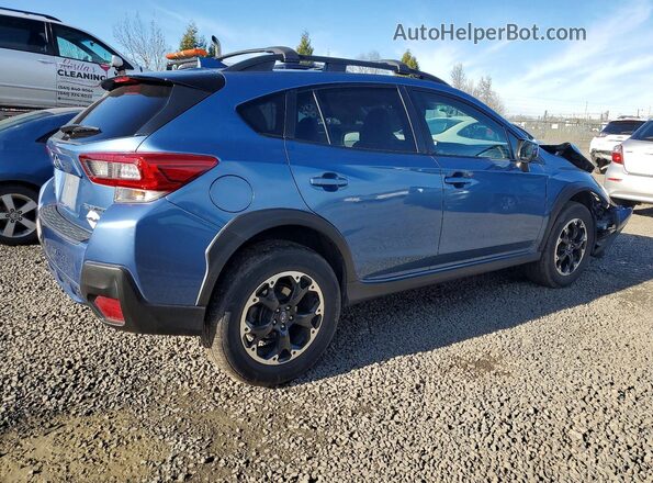 JF2GTAEC0MH302931 2021 SUBARU CROSSTREK Blue Tył prawy