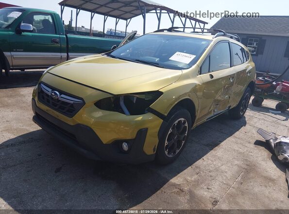 JF2GTAEC0MH327103 2021 SUBARU CROSSTREK Green Դիմացի տեսք