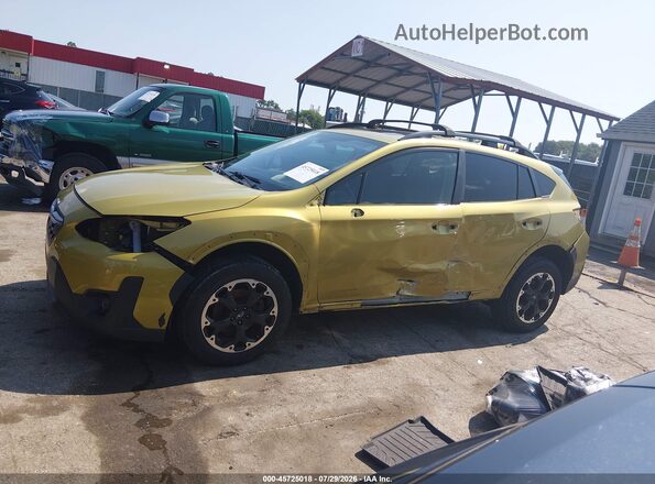 JF2GTAEC0MH327103 2021 SUBARU CROSSTREK Green 