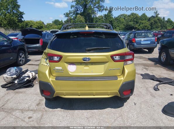 JF2GTAEC0MH327103 2021 SUBARU CROSSTREK Green 