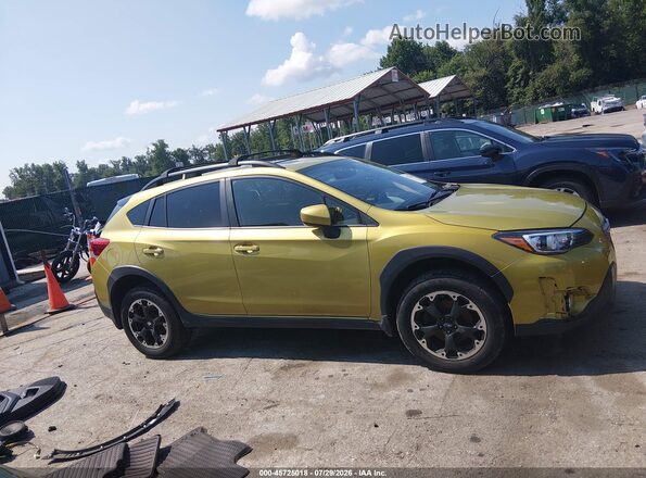 JF2GTAEC0MH327103 2021 SUBARU CROSSTREK Green Սալոնի 360 աստիճան տեսք