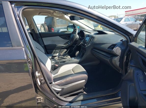 JF2GTAEC1K8292603 2019 SUBARU CROSSTREK Gray Widok wnętrza z przodu