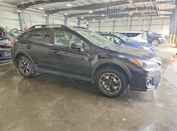 JF2GTAEC1K8387713 2019 SUBARU CROSSTREK Black Передня права чверть