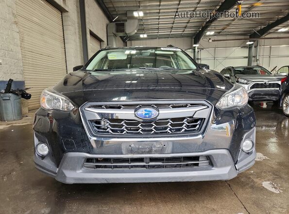JF2GTAEC1K8387713 2019 SUBARU CROSSTREK Black Вид спереду
