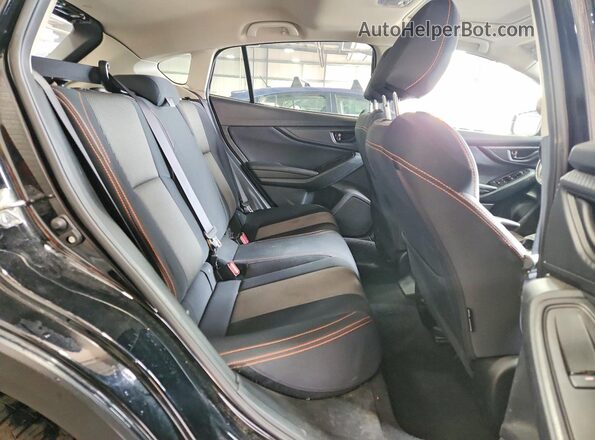 JF2GTAEC1K8387713 2019 SUBARU CROSSTREK Black Вид задніх сидінь