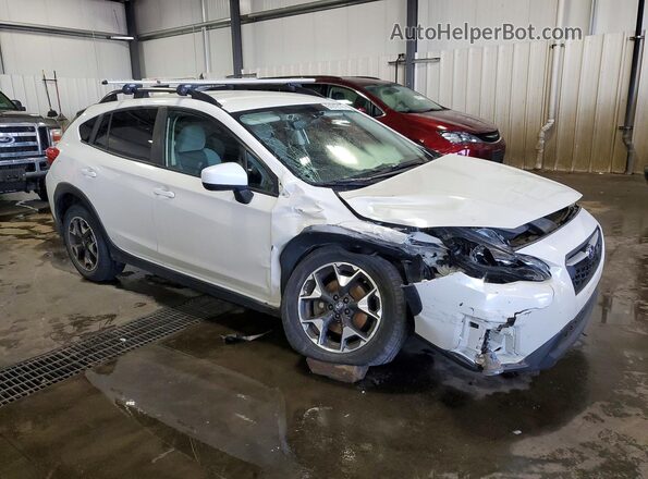 JF2GTAEC1K8395813 2019 SUBARU CROSSTREK White Przód prawy