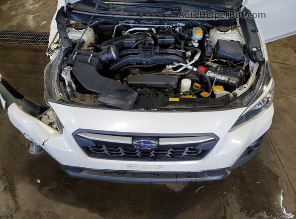 JF2GTAEC1K8395813 2019 SUBARU CROSSTREK White Widok komory silnika