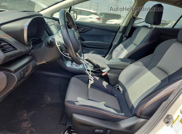 JF2GTAEC1N8201205 2022 SUBARU CROSSTREK White წინა სალონის ხედი