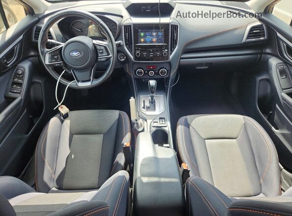 JF2GTAEC1N8201205 2022 SUBARU CROSSTREK White წინა პანელის ხედი