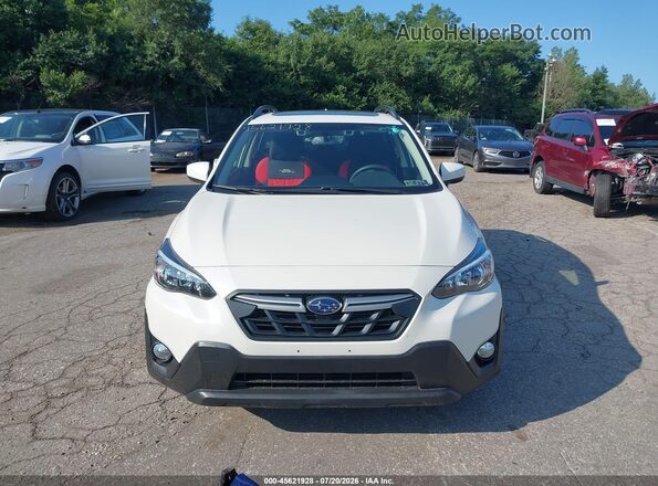 JF2GTAEC1P8249886 2023 SUBARU CROSSTREK White Vista del cuadro de instrumentos