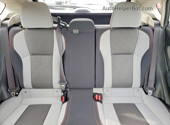 JF2GTAEC1PH207508 2023 SUBARU CROSSTREK White უკანა სავარძლების ხედი