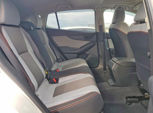 JF2GTAEC1PH207508 2023 SUBARU CROSSTREK White უკანა სალონის ხედი