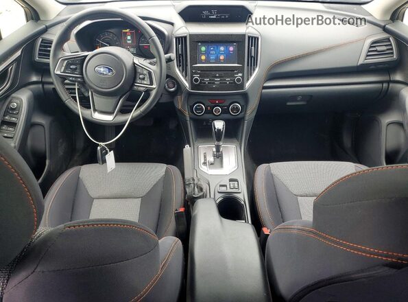JF2GTAEC1PH244512 2023 SUBARU CROSSTREK Серебряный Вид панели приборов