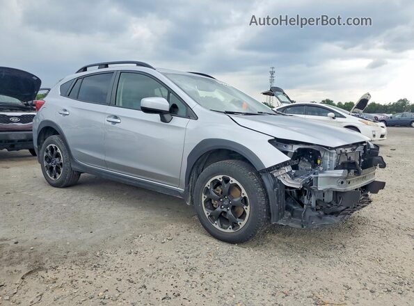 JF2GTAEC1PH244512 2023 SUBARU CROSSTREK Серебряный Передняя правая четверть