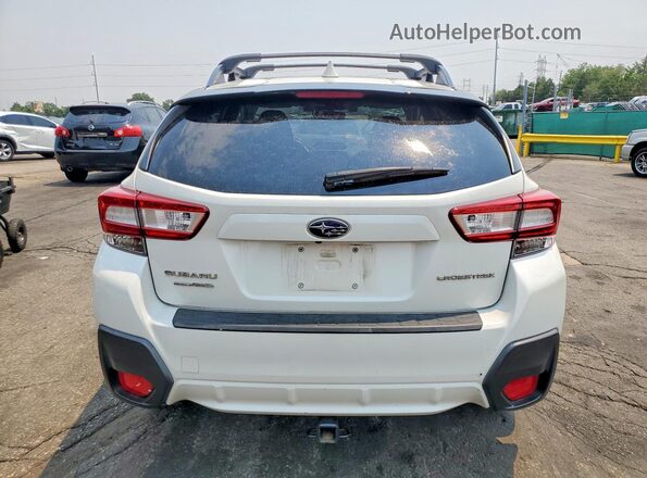 JF2GTAEC2K8217263 2019 SUBARU CROSSTREK White უკანა ხედი