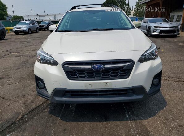JF2GTAEC2K8217263 2019 SUBARU CROSSTREK White წინა ხედი