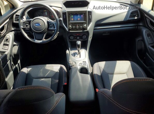 JF2GTAEC2KH393942 2019 SUBARU CROSSTREK Burgundy Առջևի վահանակի տեսք