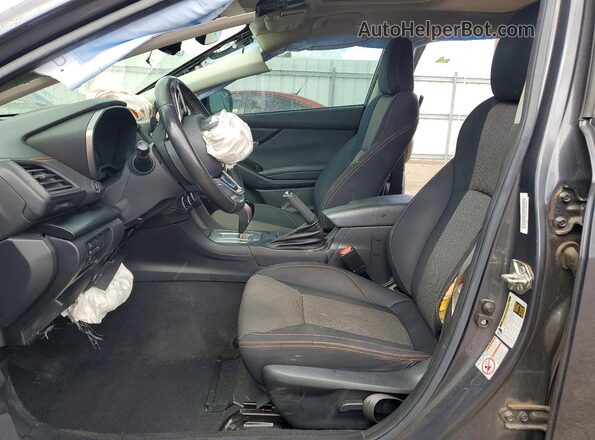 JF2GTAEC2L8250720 2020 SUBARU CROSSTREK Gray Widok wnętrza z przodu