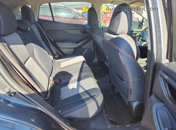 JF2GTAEC2M8330813 2021 SUBARU CROSSTREK Gray Rear seats view