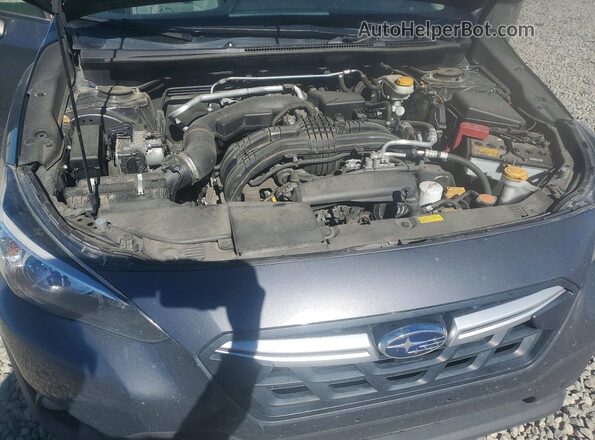 JF2GTAEC2M8335817 2021 SUBARU CROSSTREK Charcoal Rear interior view