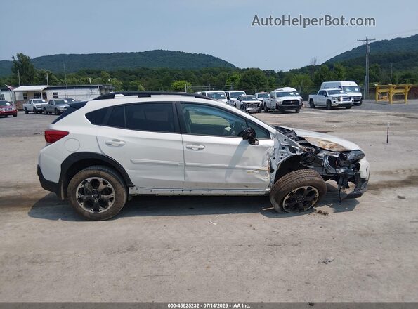 JF2GTAEC2MH367053 2021 SUBARU CROSSTREK White Սալոնի 360 աստիճան տեսք
