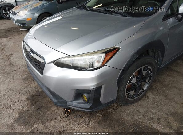 JF2GTAEC3K8250904 2019 SUBARU CROSSTREK Gray წინა ხედი