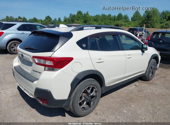 JF2GTAEC3K8270621 2019 SUBARU CROSSTREK White Задня права чверть