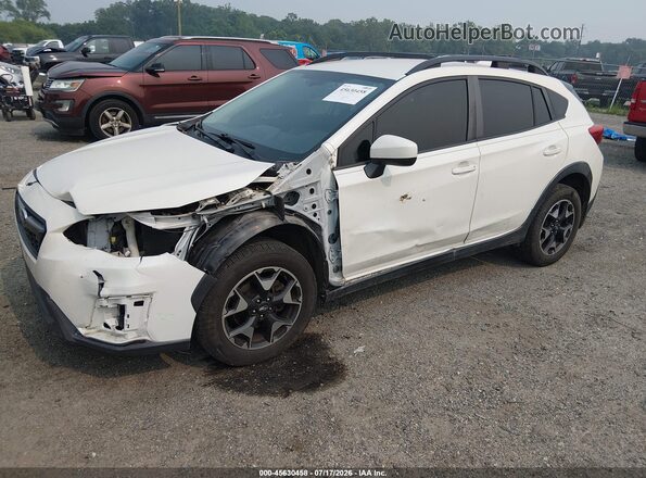 JF2GTAEC3KH207132 2019 SUBARU CROSSTREK White Передня ліва чверть