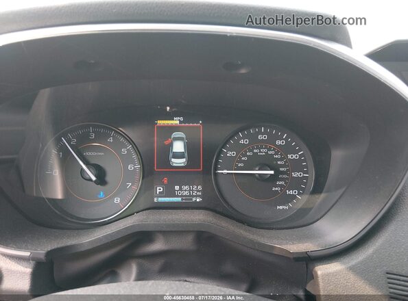 JF2GTAEC3KH207132 2019 SUBARU CROSSTREK White Вид задніх сидінь