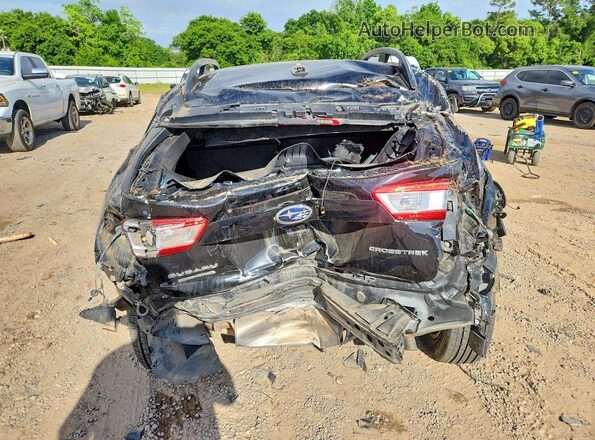 JF2GTAEC3KH217594 2019 SUBARU CROSSTREK Black უკანა ხედი